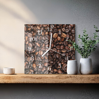 Glas ur Kaffebønner