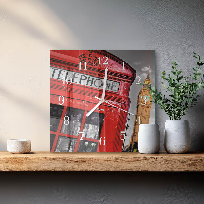 Firkantet vægur London