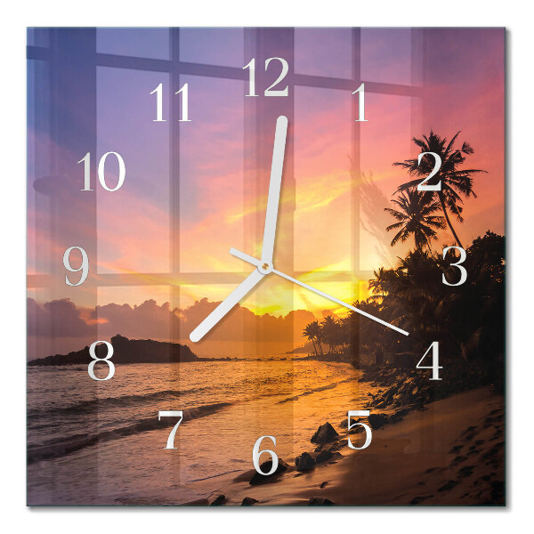 Glas ur Solnedgang