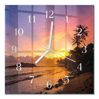 Glas ur Solnedgang