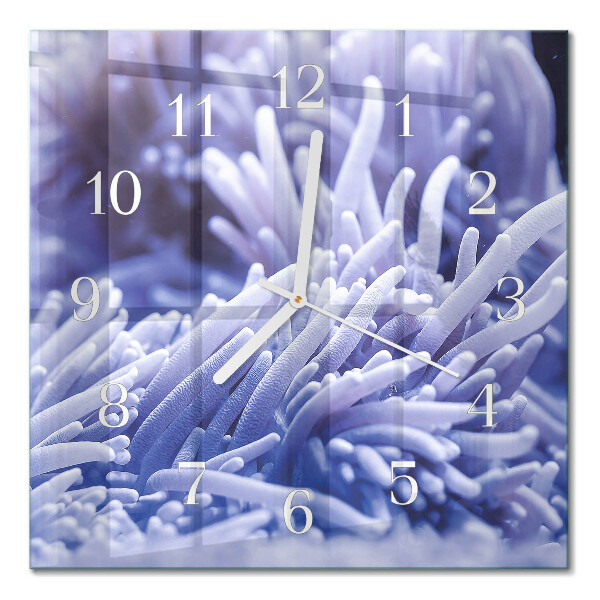 Glas ur Anemone
