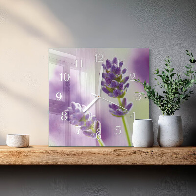 Glas ur Lavendel