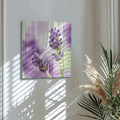 Glas ur Lavendel