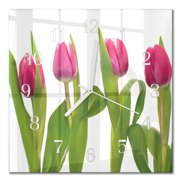Glas ur Tulipaner