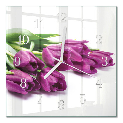 Glas ur Tulipaner