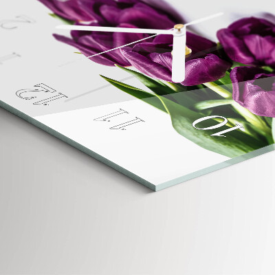 Glas ur Tulipaner