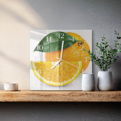 Glas ur Appelsiner