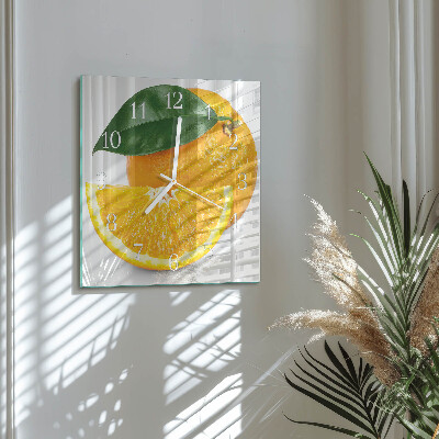 Glas ur Appelsiner