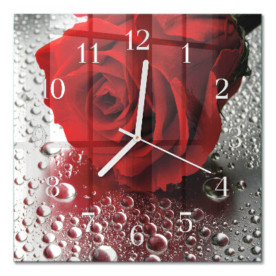 Glas ur Rose