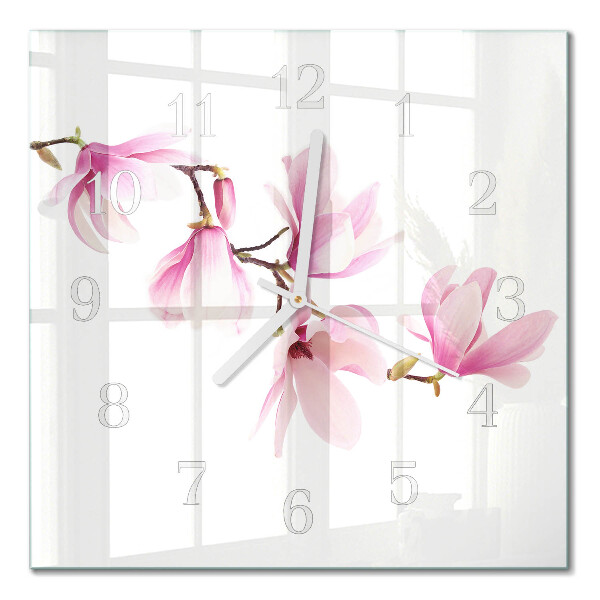 Firkantet vægur Magnolia