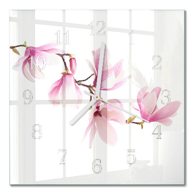 Firkantet vægur Magnolia