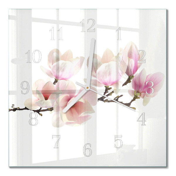 Firkantet vægur Magnolia