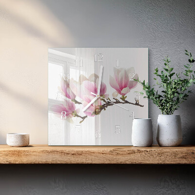 Glas ur Magnolia