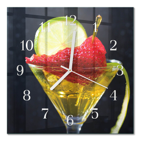 Firkantet vægur Cocktail