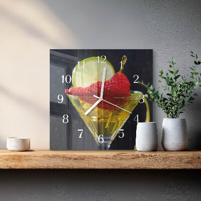 Firkantet vægur Cocktail