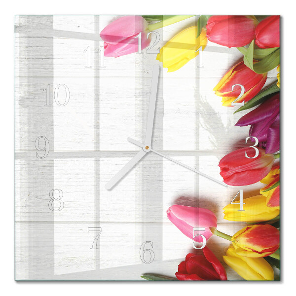 Glas ur Tulipaner