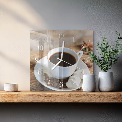 Glas ur Kaffe