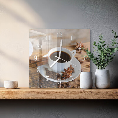 Glas ur Kaffe