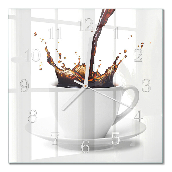 Glas ur Kaffe