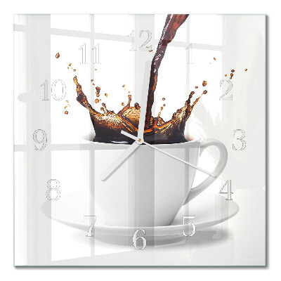 Glas ur Kaffe