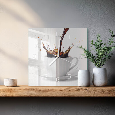 Glas ur Kaffe