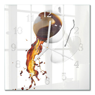 Glas ur Kaffe