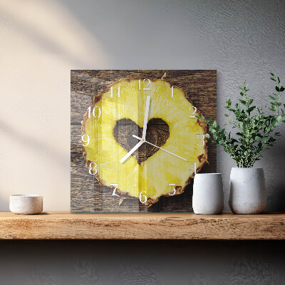 Glas ur Ananas