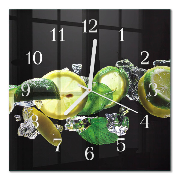 Glas ur Citron og lime