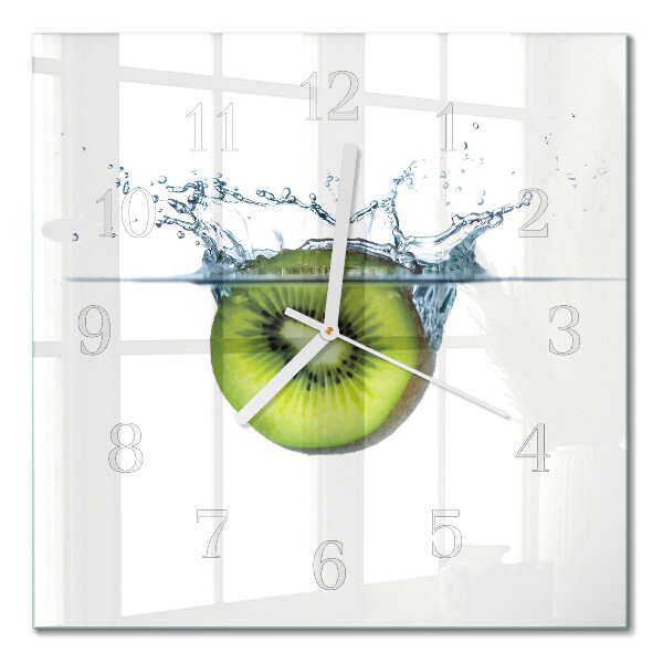 Firkantet vægur Kiwi