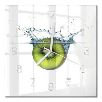 Firkantet vægur Kiwi