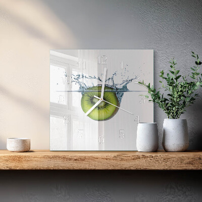 Firkantet vægur Kiwi