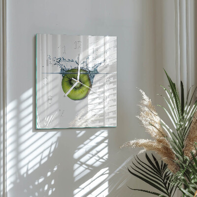 Firkantet vægur Kiwi