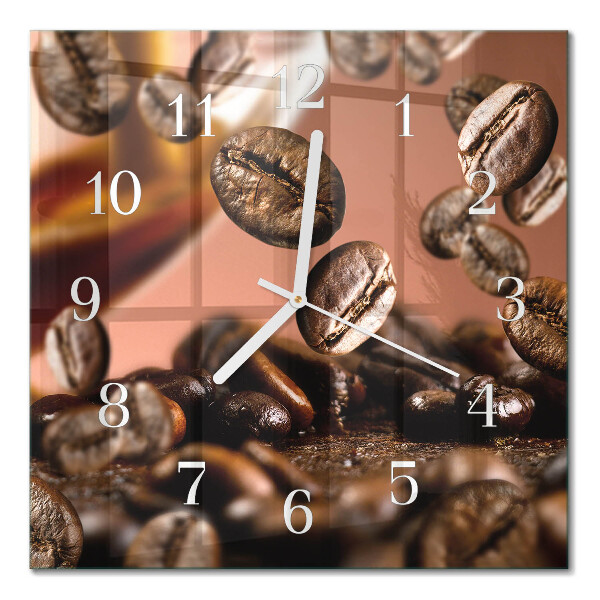 Glas ur Kaffebønner