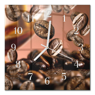 Glas ur Kaffebønner