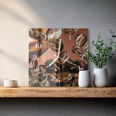 Glas ur Kaffebønner