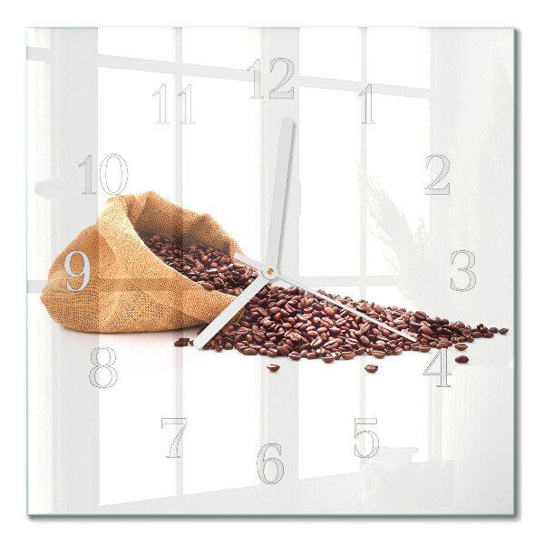 Glas ur Kaffebønner