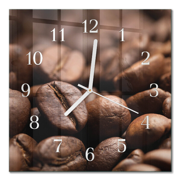 Glas ur Kaffebønner