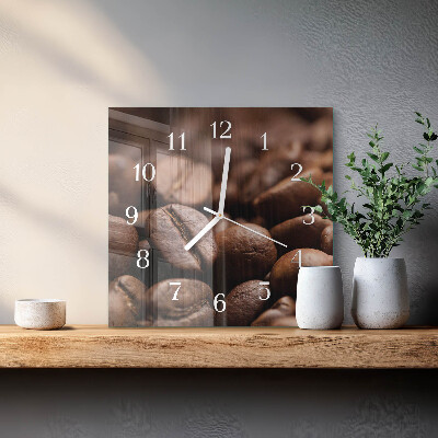 Glas ur Kaffebønner