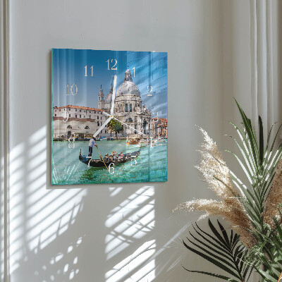 Firkantet vægur Venedig