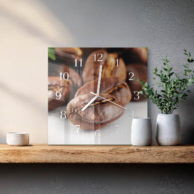 Glas ur Kaffebønner