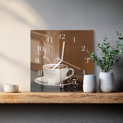 Glas ur Kaffe