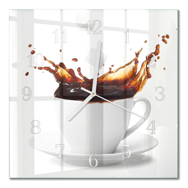 Glas ur Kaffe