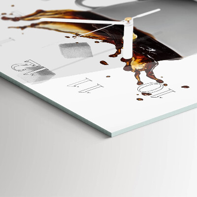 Glas ur Kaffe