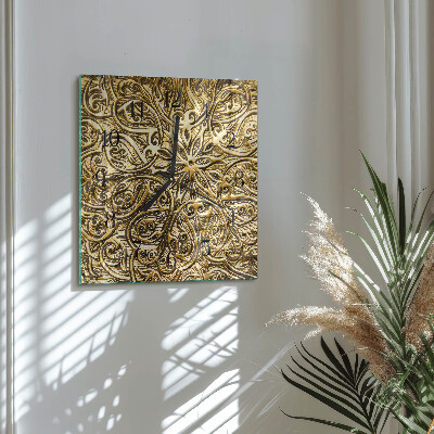 Glas vægur Mosaik