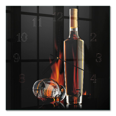 Glas vægur Alkohol