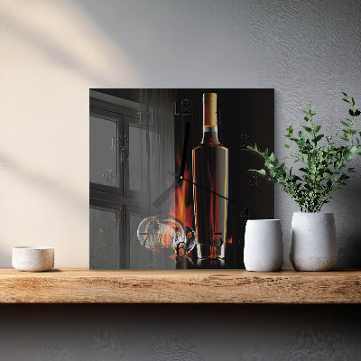 Glas vægur Alkohol