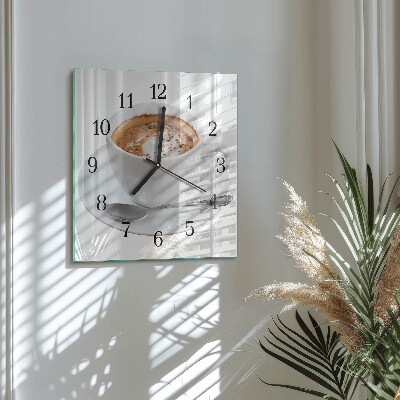 Glas vægur Kaffe