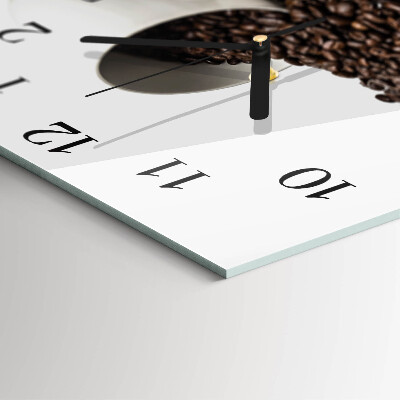Glas vægur En kop kaffe