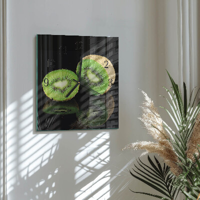 Glas vægur Kiwi