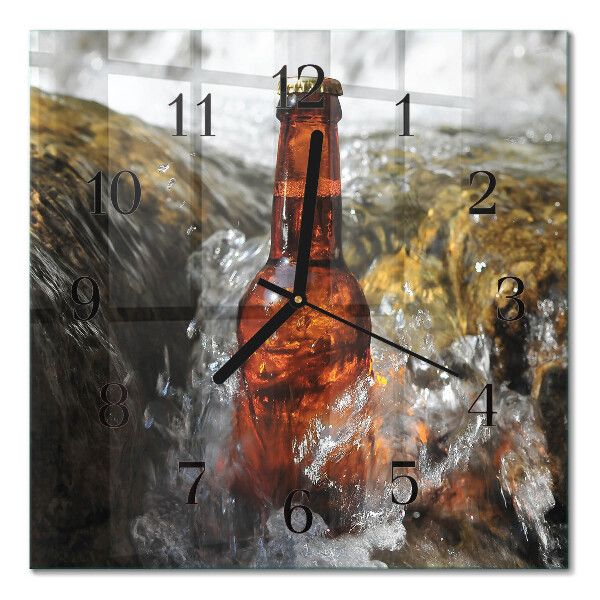 Glas vægur Øl